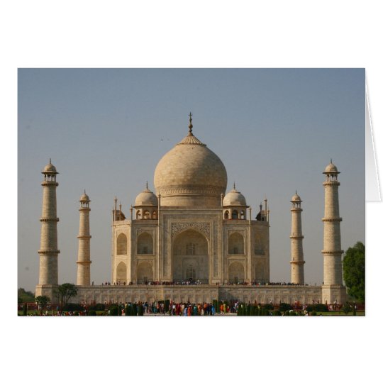 taj mahal card