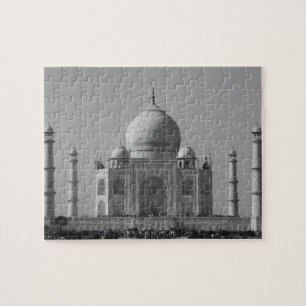 taj mahal grey jigsaw puzzle