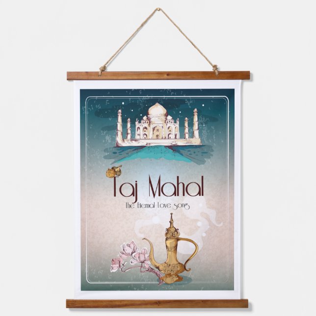 Taj Mahal  Hanging Tapestry (Front)