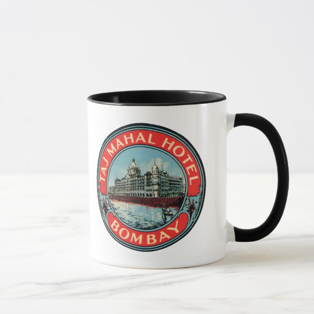 Taj Mahal Hotel Bombay Mug (Right)