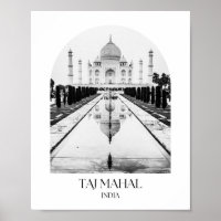 Taj Mahal India Arch Photo Print