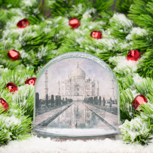 Taj Mahal India – India Travel Souvenir & Romantic Snowglobe