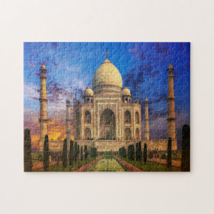 Taj Mahal India Jigsaw Puzzle