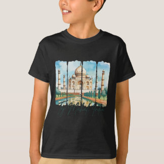 Taj Mahal India Traveling Trip Taj Mahal Souvenir T-Shirt