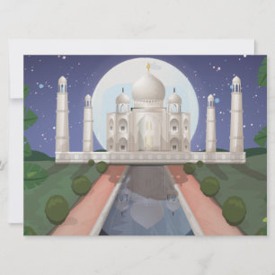 Taj Mahal Invitation