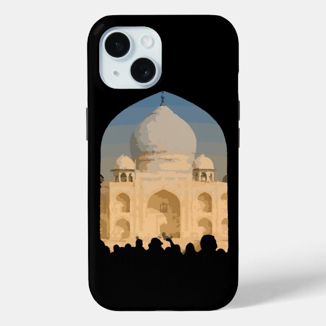 Taj Mahal Iphone Case (Back)