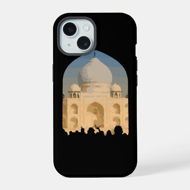 Taj Mahal Iphone Case (Back)