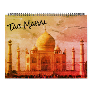 taj mahal large 2026 calendar