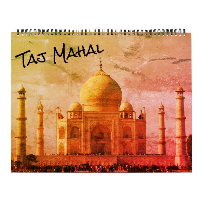 taj mahal large 2027 calendar (Cover)