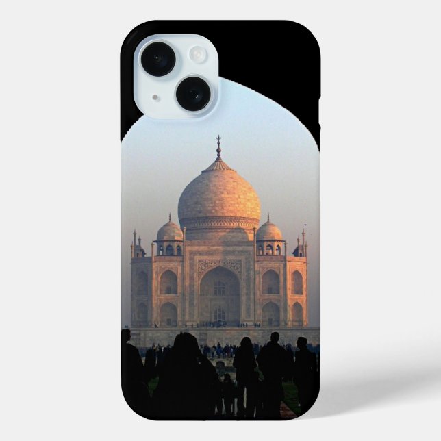 Taj Mahal Light of Dawn India Architecture Photo Case-Mate iPhone Case (Back)