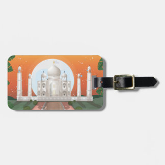 Taj Mahal Luggage Tag