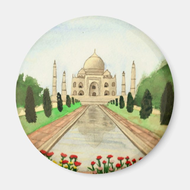Taj Mahal Magnet (Front)