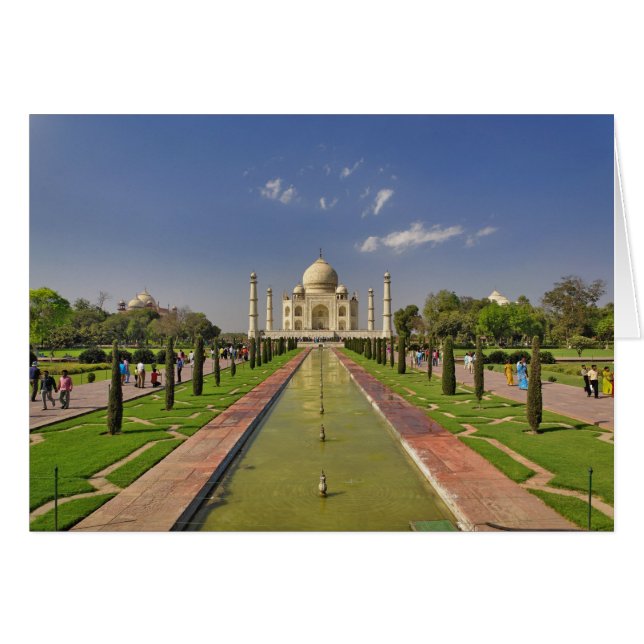 Taj Mahal mausoleum / Agra, India 2 (Front Horizontal)