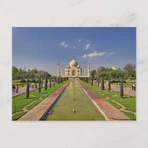 Taj Mahal mausoleum / Agra, India 2 Postcard