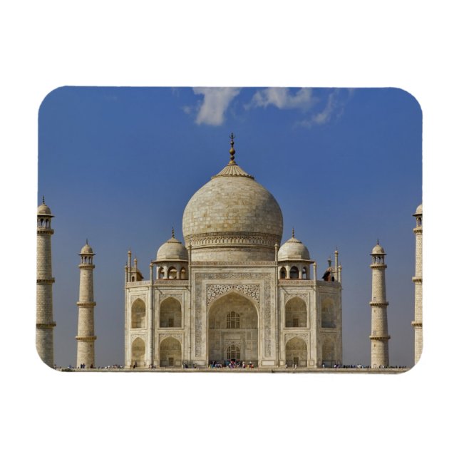 Taj Mahal mausoleum / Agra, India Magnet (Horizontal)