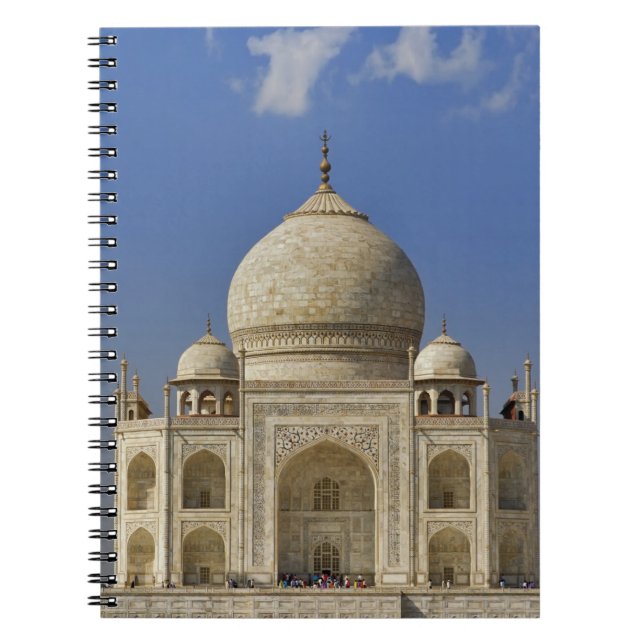 Taj Mahal mausoleum / Agra, India Notebook (Front)
