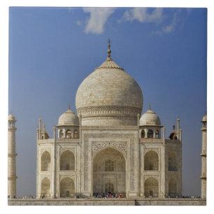Taj Mahal mausoleum / Agra, India Tile