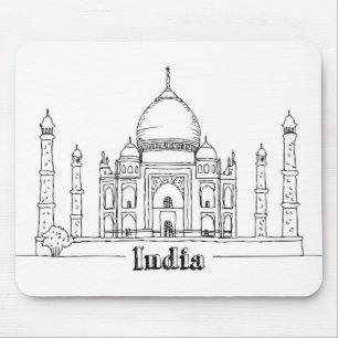 Taj Mahal Mouse Mat
