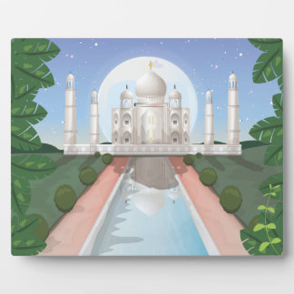Taj Mahal Plaque
