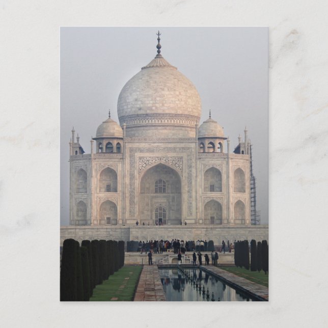 Taj Mahal Postcard (Front)