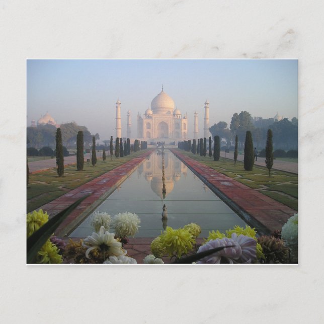 Taj Mahal Postcard (Front)