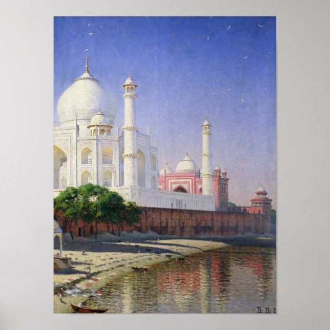 Taj Mahal Poster (Front)