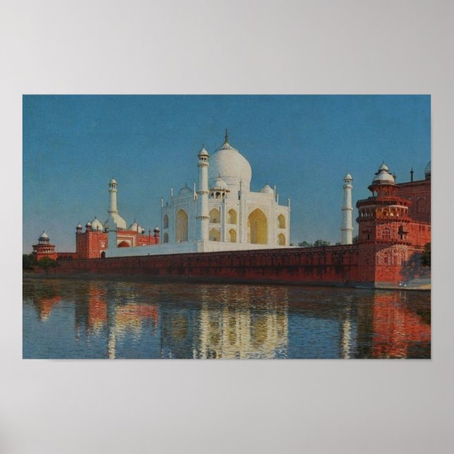 Taj Mahal Poster (Front)