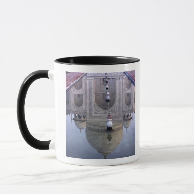 Taj Mahal reflection, Agra, Uttar Pradesh, Mug (Left)