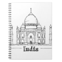 Taj Mahal Vacation Drawing Vacation Art Travelling