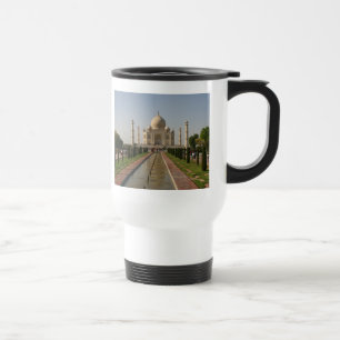 taj mahal water travel mug