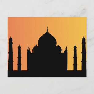 Taj Majal Postcard