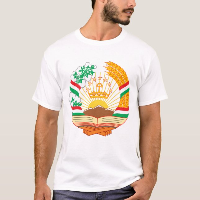 Tajik national emblem T-Shirt (Front)