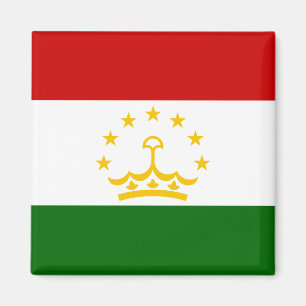 Tajikistan Flag Magnet