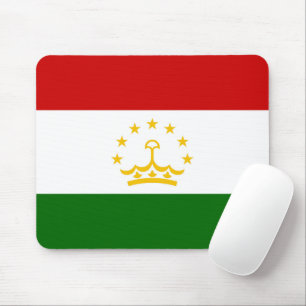 Tajikistan flag mouse mat