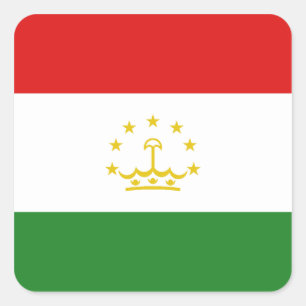 Tajikistan Flag Sticker