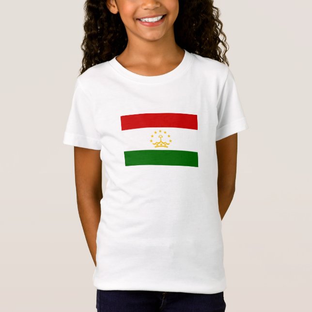 Tajikistan Flag T-Shirt (Front)