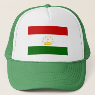 Tajikistan Flag Trucker Hat