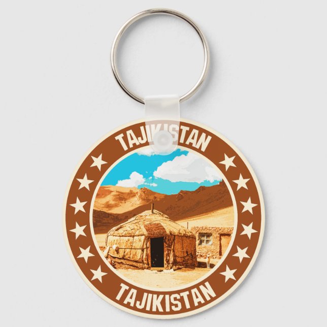 Tajikistan                                         key ring (Front)