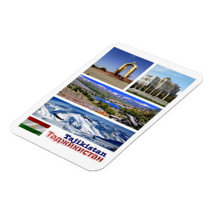 Tajikistan - Mosaic - Magnet