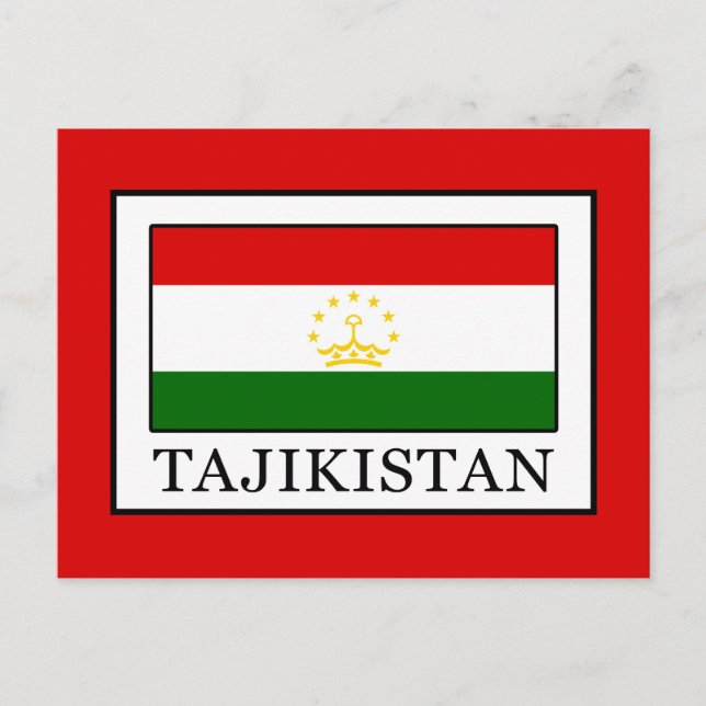 Tajikistan Postcard (Front)