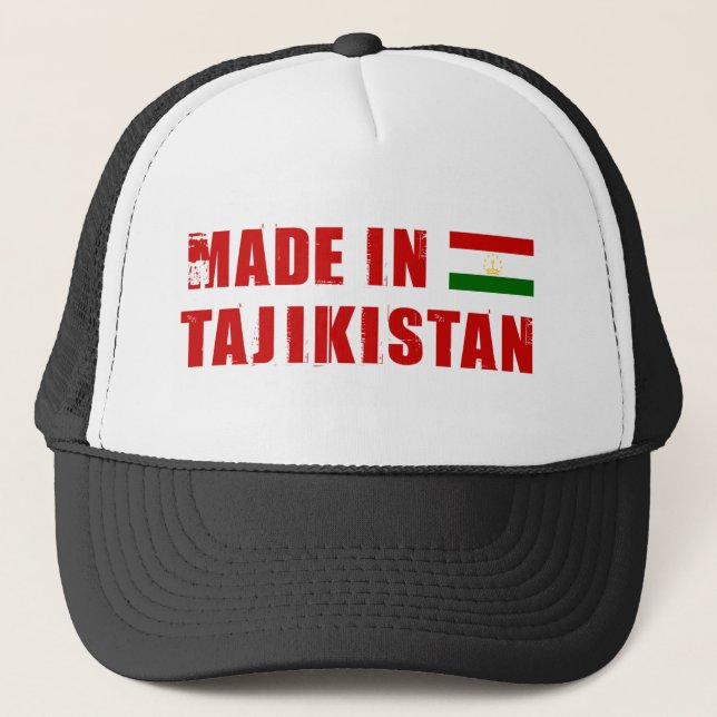 TAJIKISTAN TRUCKER HAT (Front)