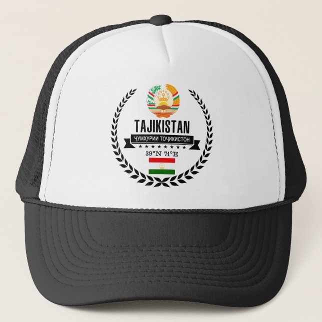 Tajikistan Trucker Hat (Front)