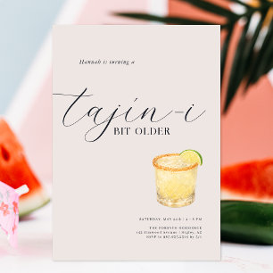 Tajín-i Bit Older Birthday Invitation