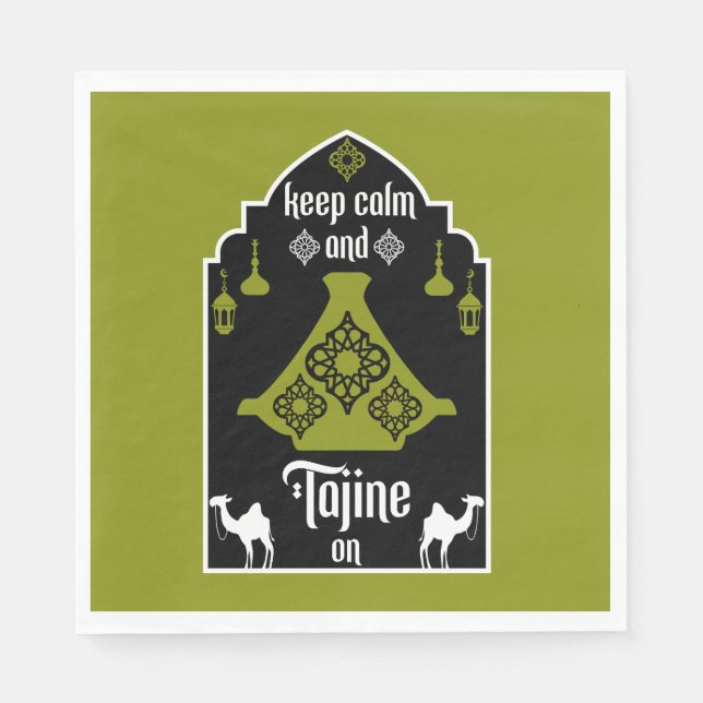 Tajine Cooking Napkin (Front)