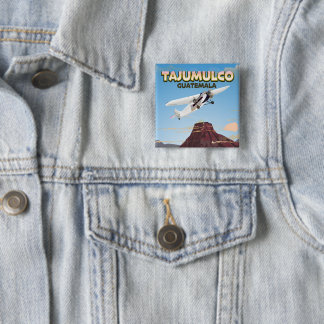 Tajumulco Guatemala 15 Cm Square Badge