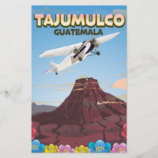 Tajumulco Guatemala Stationery (Front)