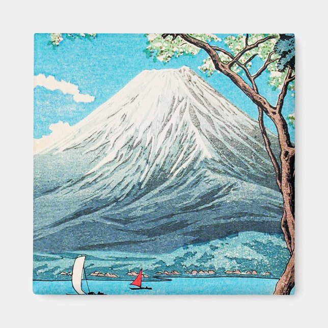 Takahashi - Mount Fuji from Lake Yamanaka Magnet (Front)
