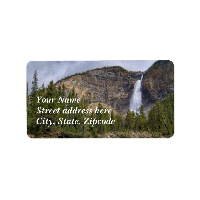 Takakkaw Falls Label (Front)