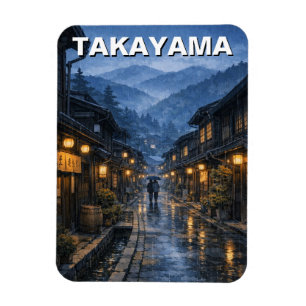 Takayama Japan Travel Magnet