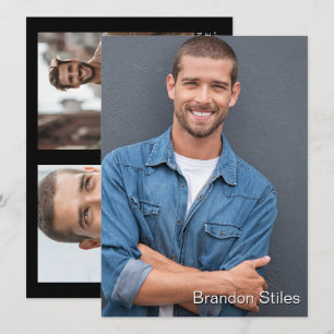 Take 2 Hollywood Actor Talent Promo Comp Card